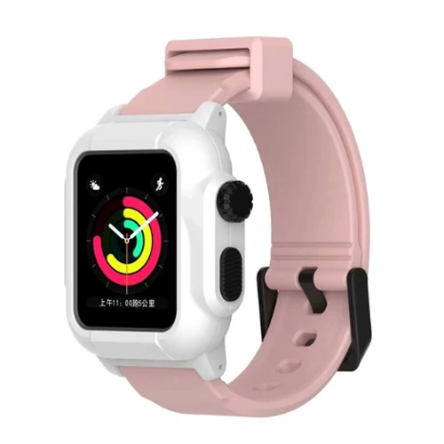 Военный водостойкий ремешок для Apple Watch band 42 мм Iwatch 42 мм Series 3 2 case спортивные часы с браслетом band защитный чехол - Цвет ремешка: 14