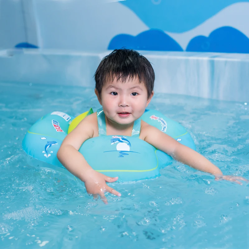 Baby Swimming Ring Inflatable Infant Armpit Floating Kids Swim Pool Accessories Circle Bathing Inflatable Double Raft Rings Toy