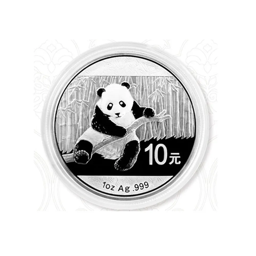 

2014 year China Panda 1oz pure 999 silver coin original coin with certificate original coin