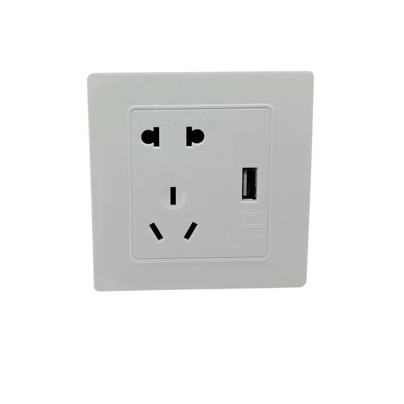 Настенное зарядное устройство с usb портом адаптер для зарядки 2 А штепсельная