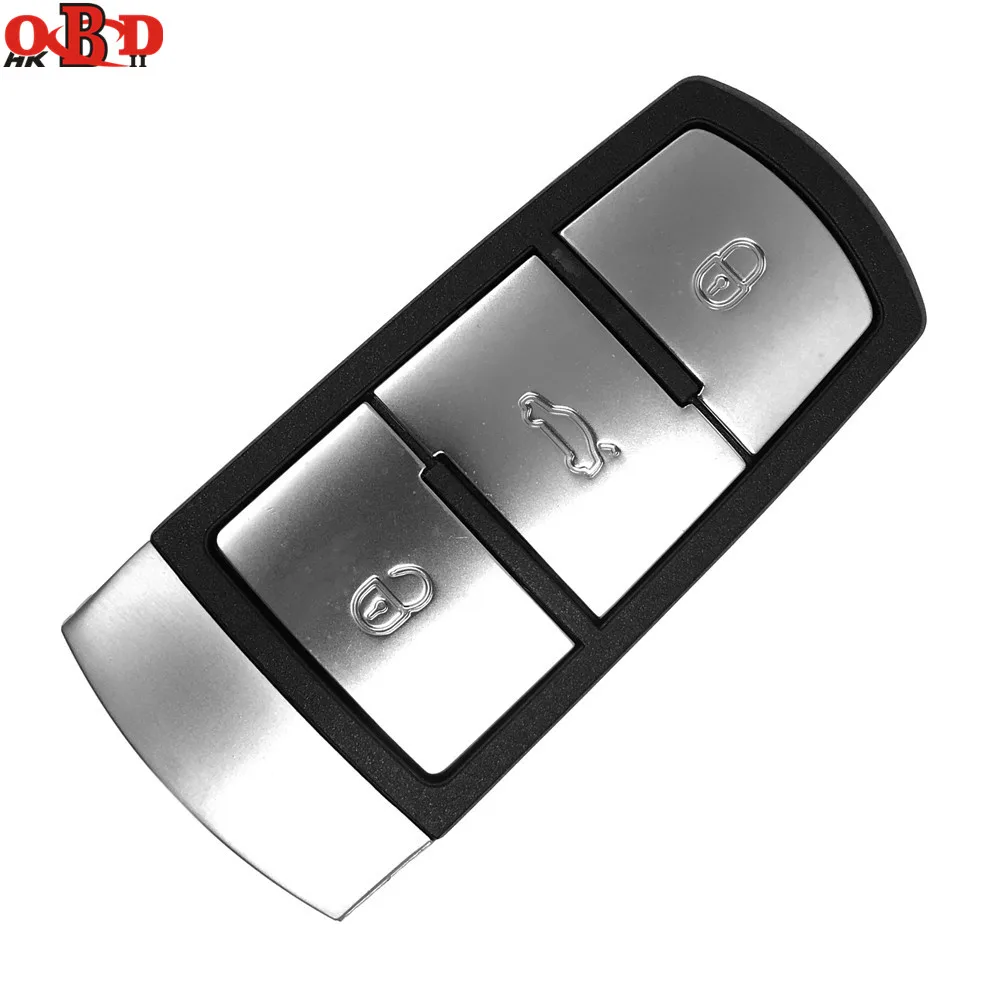 

HKOBDII New Remote Car Key 3 Buttons 434MHZ 3C0 959 752BA 48 chip For Volkswagen VW Magotan