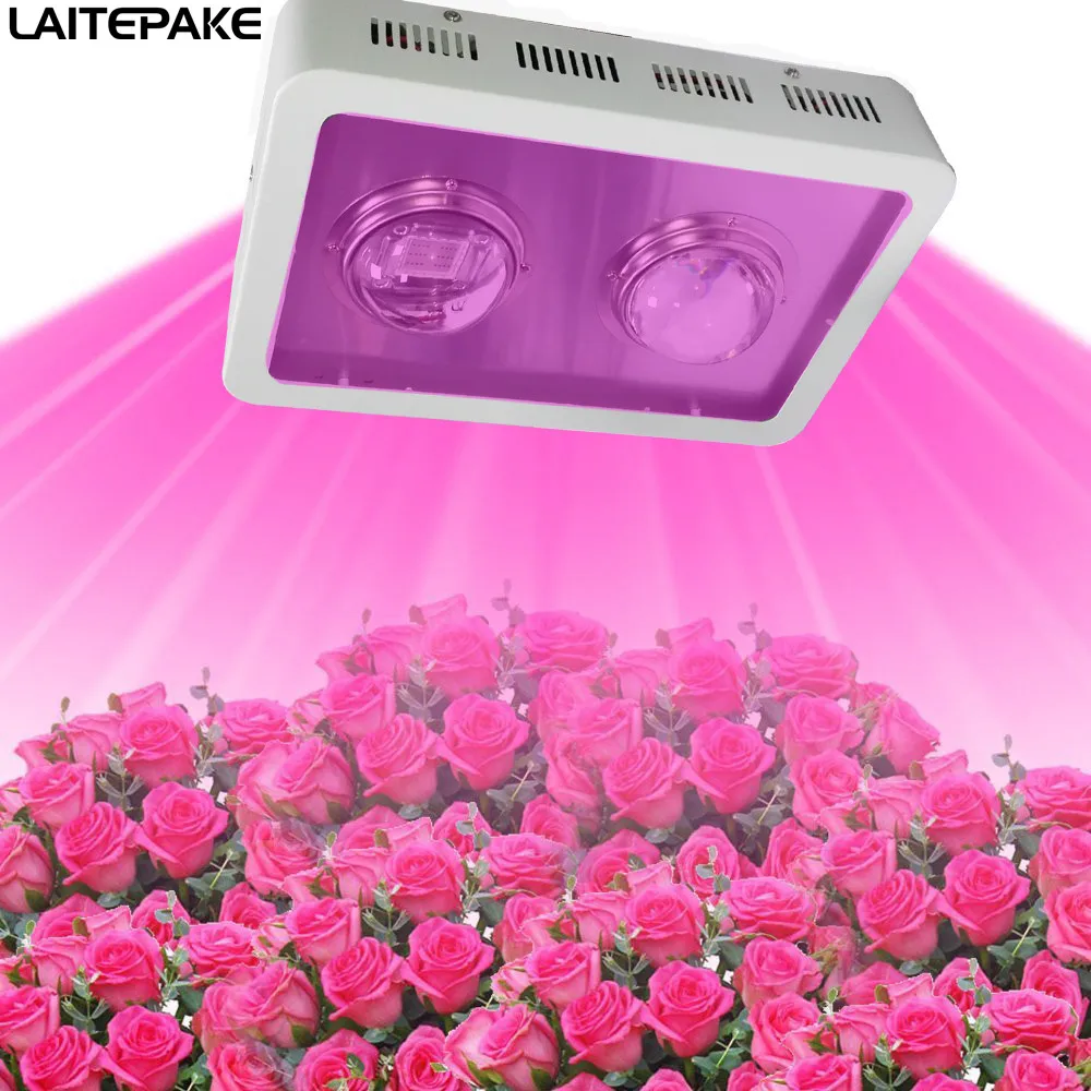 

600W COB LED Grow Light Full Spectrum 380-730nm With Big Lens for Indoor grow Tent Greenhouses Hydroponics led light