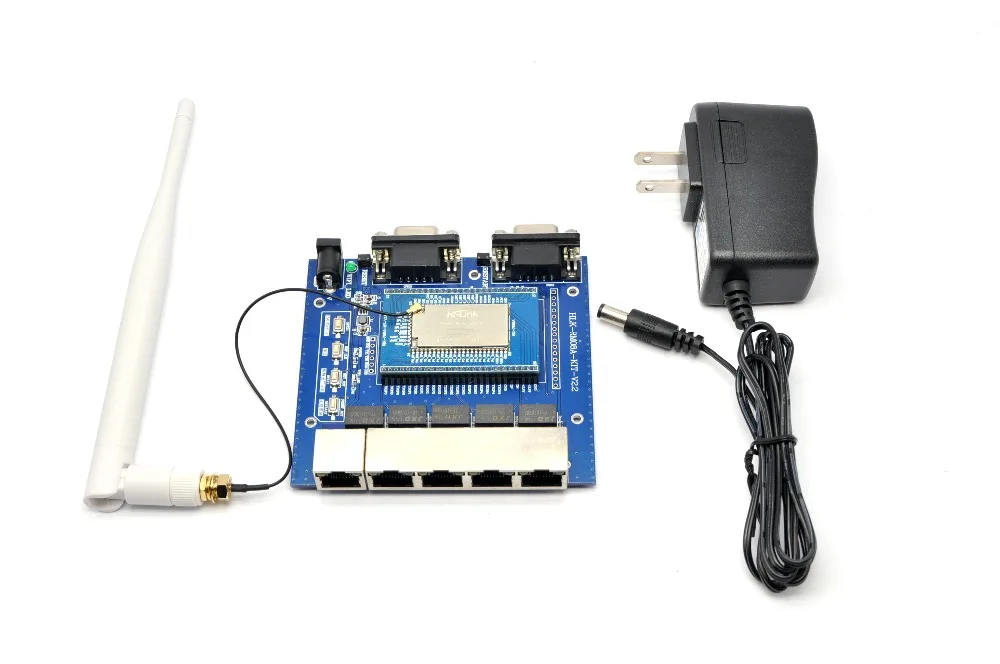 Бесплатная доставка новый промышленный серийный Wi Fi модуль MTK7688AN ethernet UART openwrt умный беспроводной