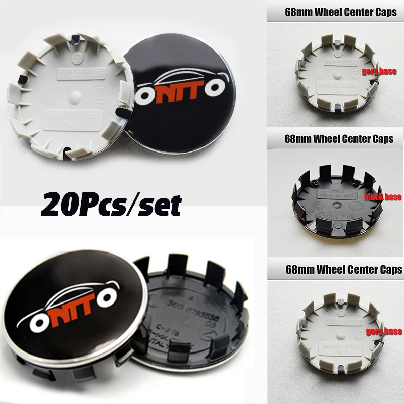 

20pcs/set Custom 68mm 10pin Auto Accessories Car Wheel Center Hub caps Rims Logo Emblem for BMW 1 3 5 7 X3 X5 M3 M5 ,36136783536