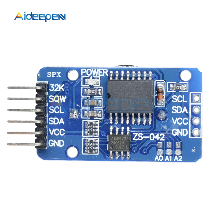 DC 3,3 V-5,5 V DS3231 AT24C32 IIC модуль высокой точности RTC в реальном времени часы модуль памяти DS3231SN для Arduino