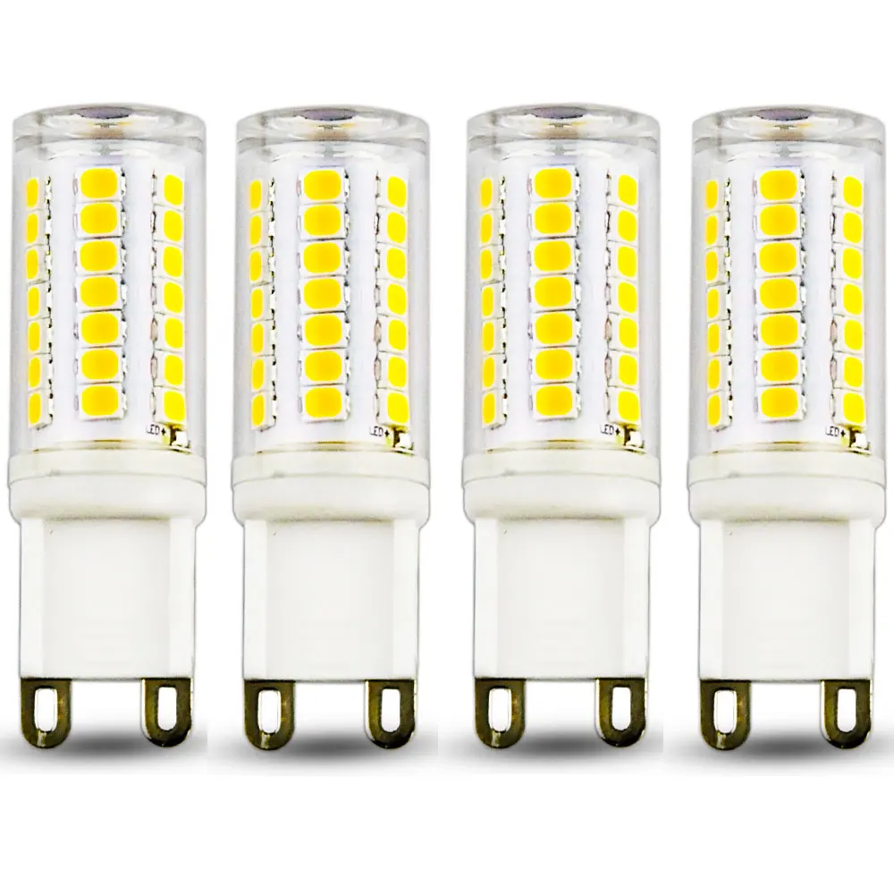 

Dimmable G9 LED Bulb 4W G9 AC 120V 220V 35 Watts Halogen Replacement Crystal Chandelier Lighting LED G9 Corn Bulb Bi-Pin Base G9