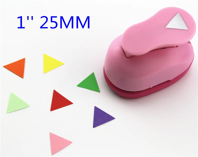 1''(2.5cm) Triangle punch diy craft hole eva foam punch Kids scrapbook