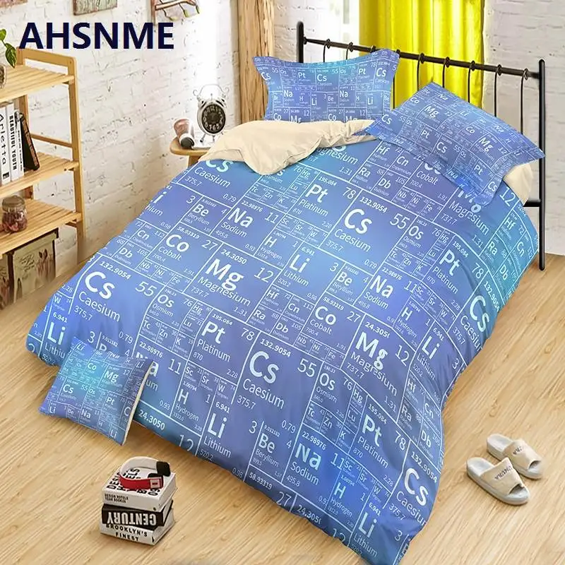 Комплект постельного белья AHSNME с пододеяльником для мальчиков и