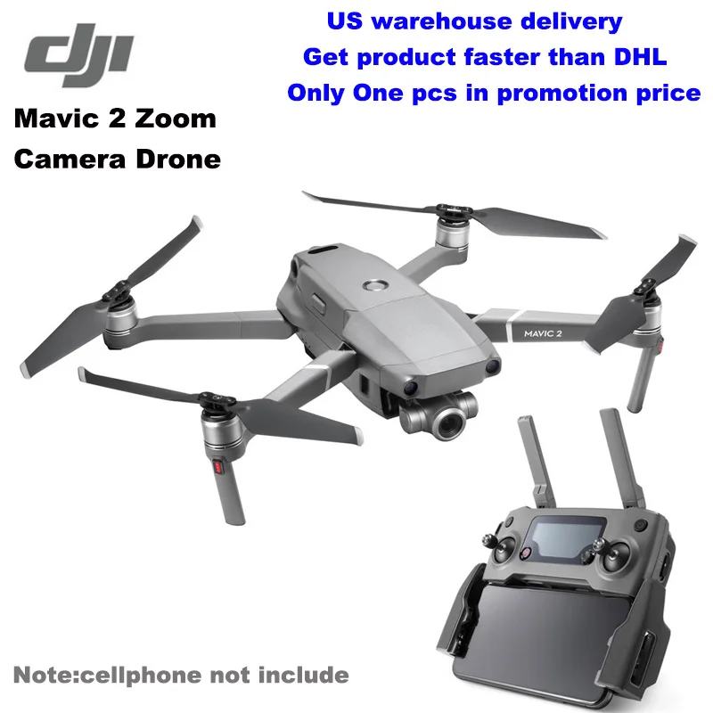 

DJI MAVIC 2 Zoom RC Camera Drones With Camera Hd Aircraft 8km 4K 1080p Drone GPS Remote Control Active Track 31min Flying Time