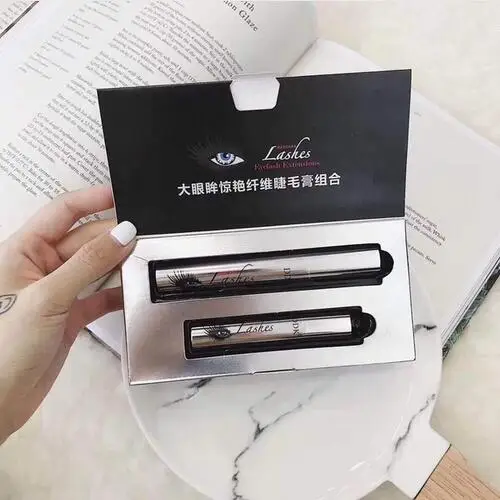

DDK Magic Black Silk Mascara Set DiDiCat Eyelash Extension Lengthening Volume 4D Fiber Waterproof Mascara Cosmetics Best quality
