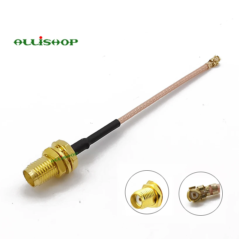CAVO SMA FEMMINA A IPX IPEX U.FL 30cm RG178 - Adattatore Antenna Wi-Fi Per Schede PCIE, Droni (2 Pezzi) - Foto 5