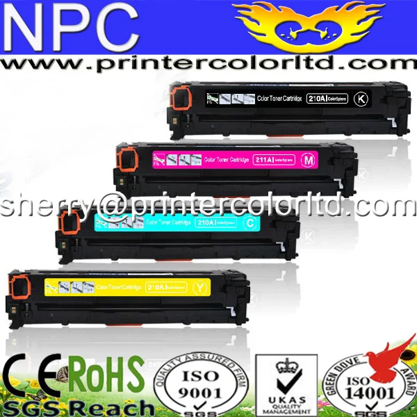 Картридж с тонером для HP CF210A CF210X CF211A CF212A CF213A 131A 131X LaserJet Pro 200 color M251nw M276M276N 276NW