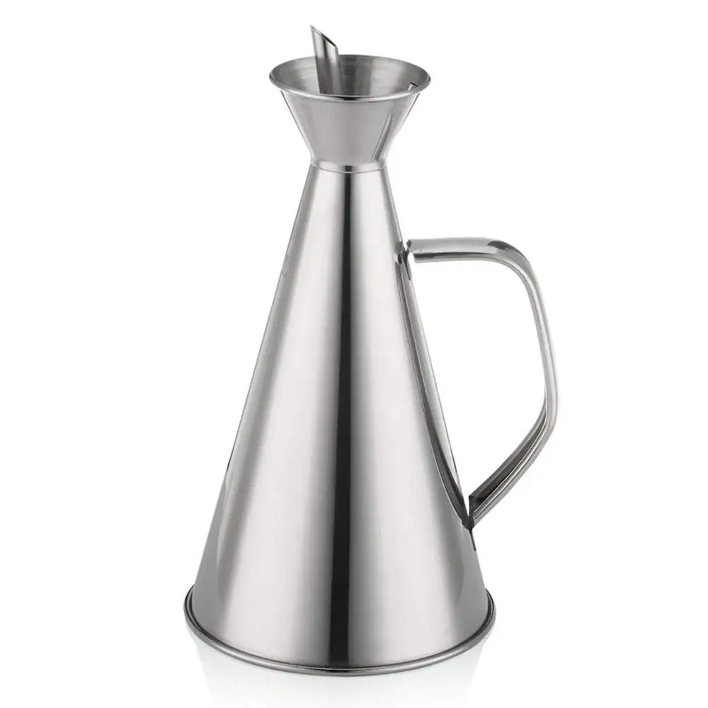 

500ml Stainless Steel Leakproof Drops Edible Oil Pot Sauce Dispenser Vinegar Oil Bottle