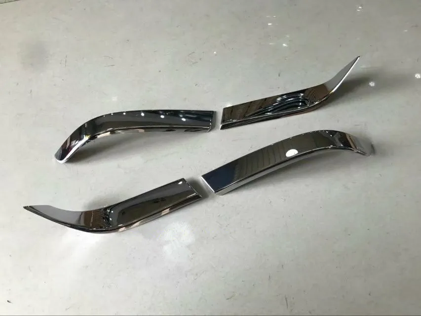 

For Volkswagen VW Atlas Teramont 2017 2018 ABS Chrome Side Door Rearveiw Rear View Mirror Trim Car Sticker Strips