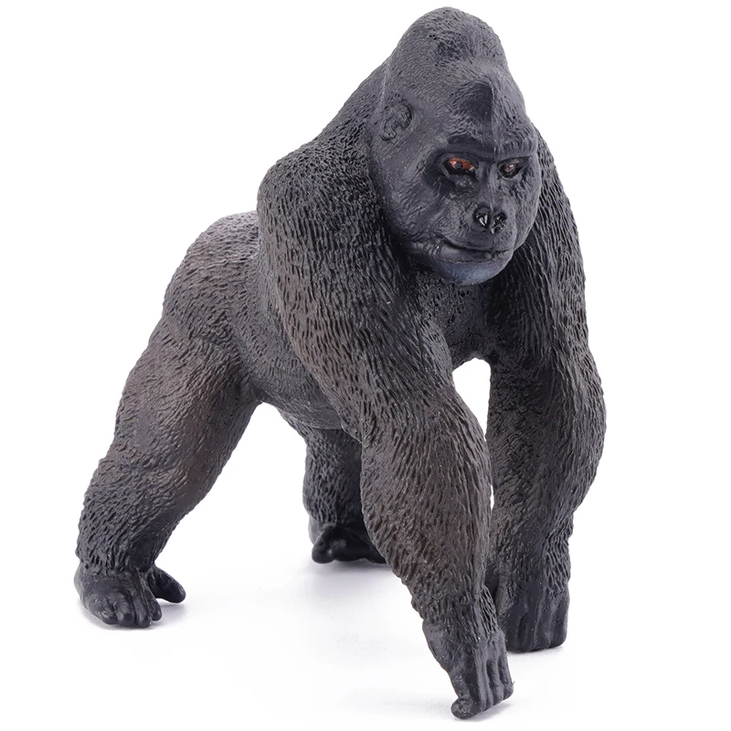 

Free Shipping/Mofun/Plastic Wind Forest Animal Toy/Gorilla Simulation Model/Educational Collection/Gift For Children