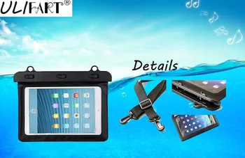 

7-8''Waterproof Tablet Dry Bag Water Resistance Pouch Case Cover Protector For Ipad Mini3/4/5 Kindle Samsung mi pad3/4 case