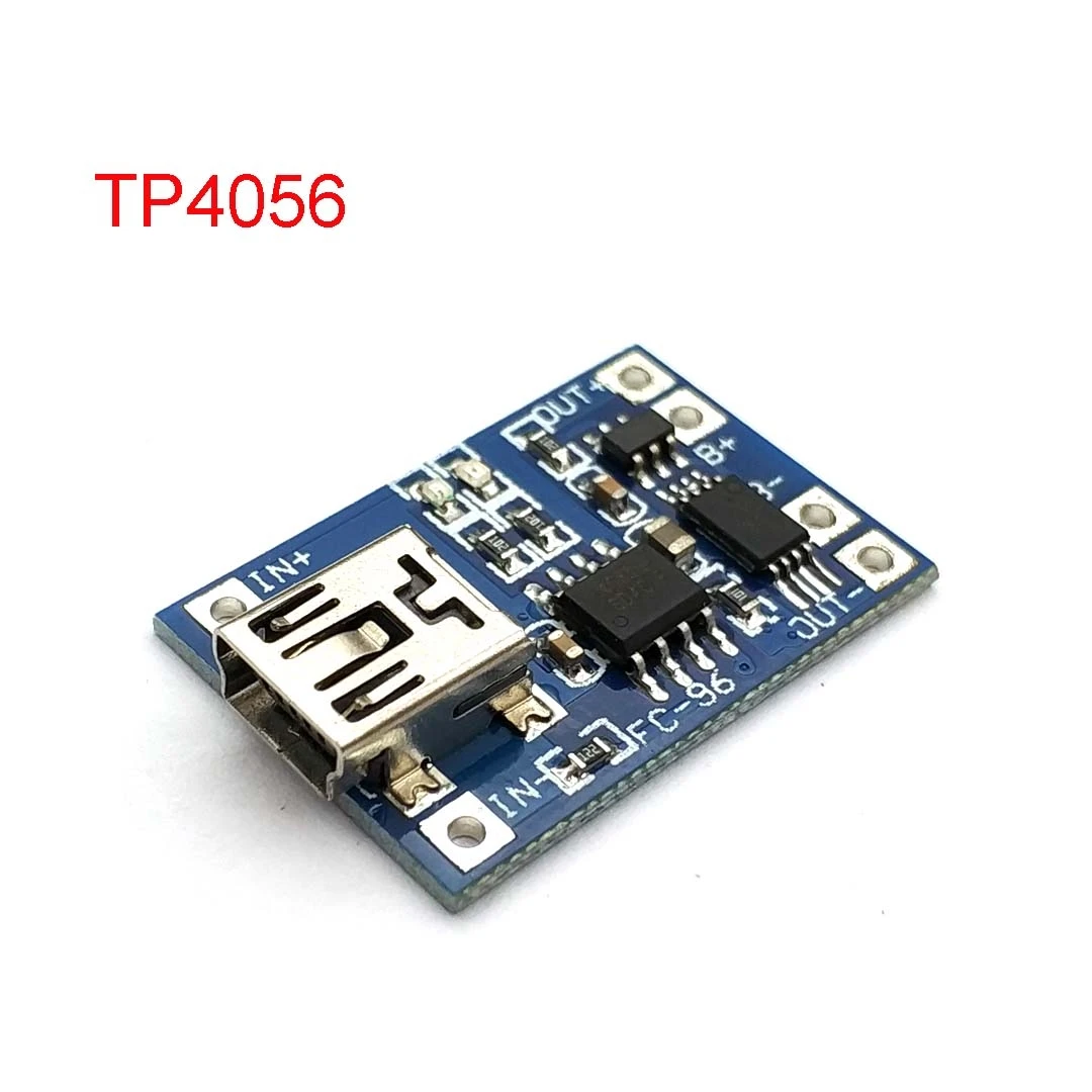 5 шт. TP4056 мини USB 5 V 1A 18650 Литий Батарея зарядная плата Зарядное устройство Модуль+ двухканальная видеокамера с защитой функции