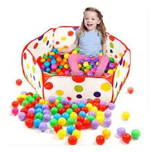 Шестигранная/квадратная большая игровая палатка для бассейна с океанским шариком детский счастливый игровой бассейн, Портативная Складная спортивная палатка для газона