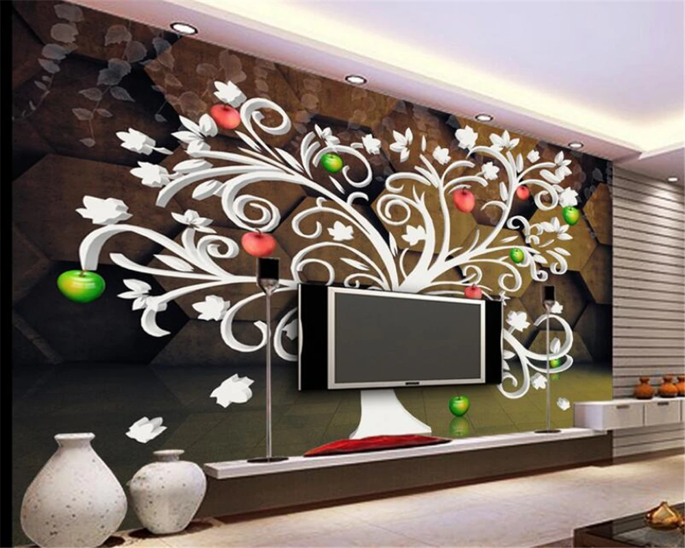 Téléchargement gratuit Images Beibehang 3d Papier Peint Stereo Simple Papier Peint Blanc dernière salutations