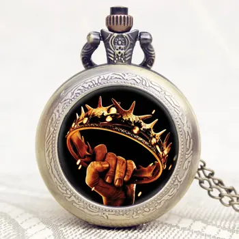 

Hot Novel A Song of Ice and Fire The Game of Thrones American Drama Extension War Is Coming Theme Pocket Watch