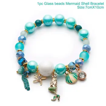 

Mermaid Beads Bracelets Gift Party Favors Kids Gift Party Favors For Kids Birthday Present Personalized Gift For Guest Wedding