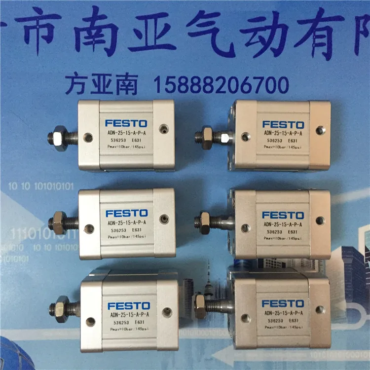 

FESTO ADN-25-100-A-P-A 536250 Compact type cylinder air cylinder pneumatic component air tools ADN series