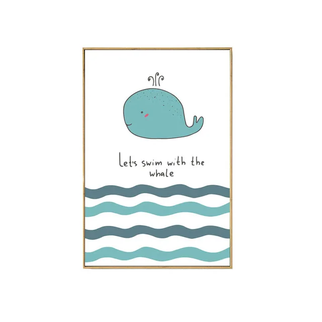 Nordic-Watercolor-Boat-Fish-Ocean-Cartoon-Animal-Whale-Cat-Canvas-Painting-Scandinavian-Wall-Picture-Kid-Room.jpg_640x640 (3)