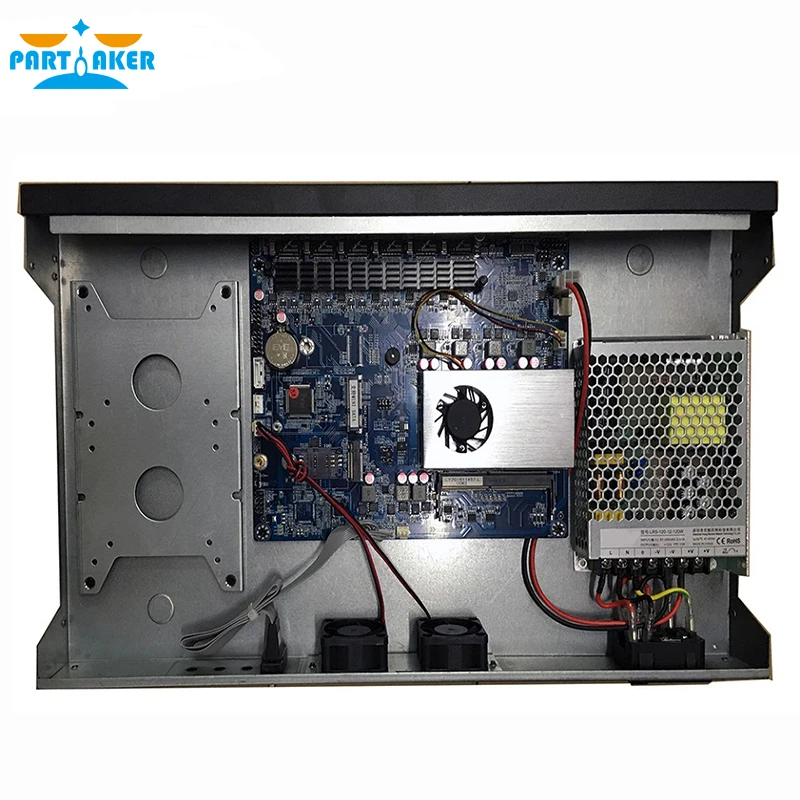 Partaker R6 2117U Интернет маршрутизатор ROS 6 гигабитный mikrotik с монтажом 2G RAM 8G SSD|mikrotik