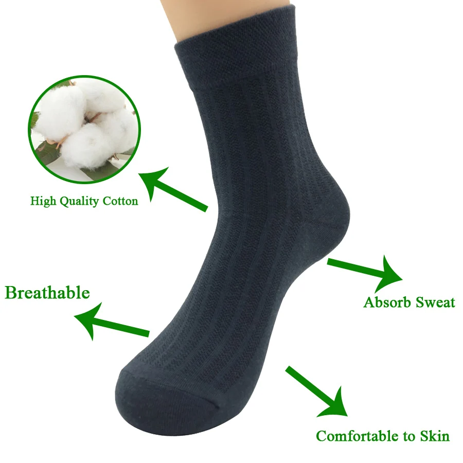 5 пар/партия мужские хлопковые носки|socks male|brand socks menbusiness men |