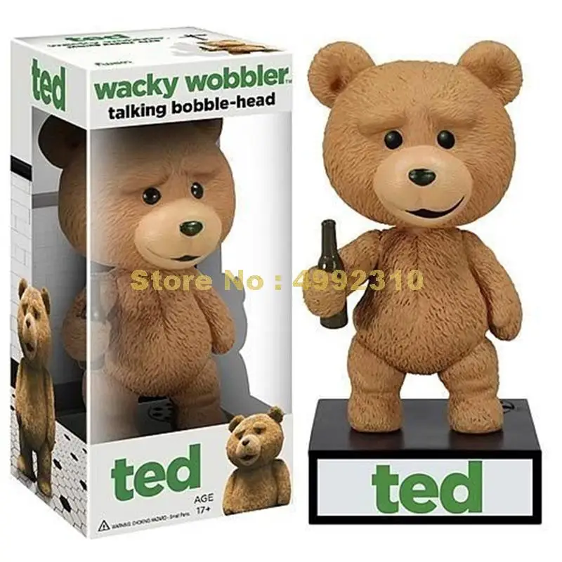

teddy ted wacky wobbler bobble head pvc action figure 15cm Toy