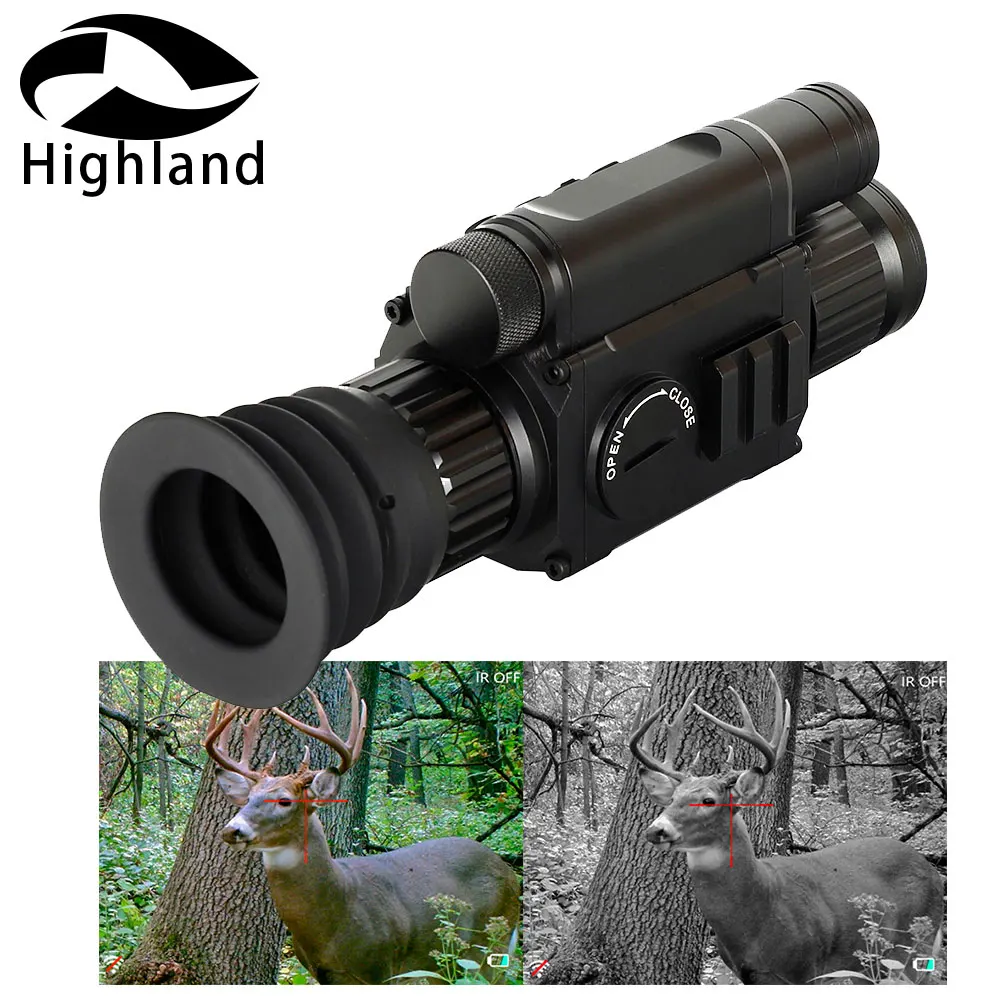 

Hunting Riflescope Day and Night PARD NV008 Digital Night Vision Scope IR Monocular Camera with Laser Pointer for Outdoor