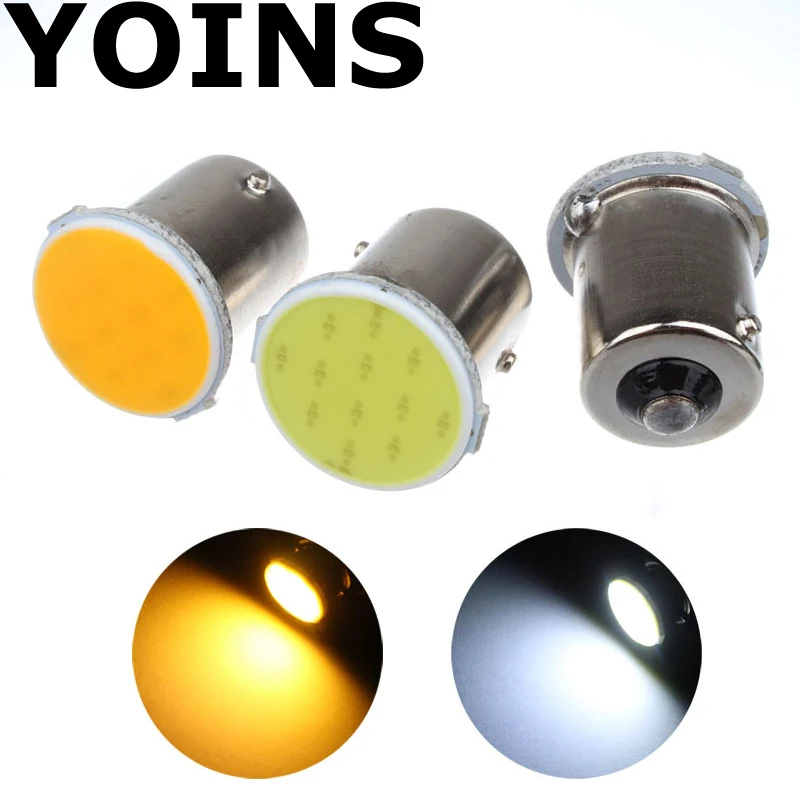 10x хит продаж cob led 12SMD 1156 ba15s 12В лампы RV трейлер грузовик интерьерный светильник