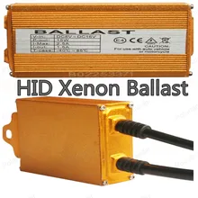 Polarlander 2pcs New Gold Ballast Digital Slim for all any hid lamps 12V 35W HID Xenon Ballast