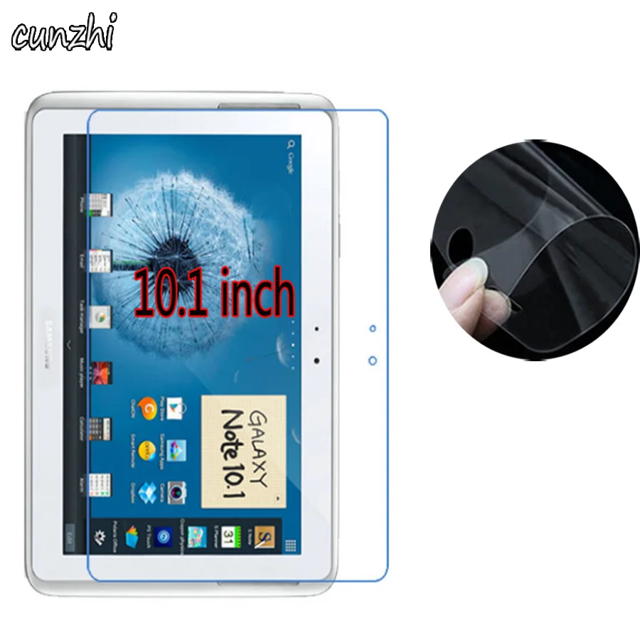 2 шт. прозрачные мягкие Ультратонкие защитные пленки для Samsung Galaxy Note 10 1 N8000 N8010 P5100