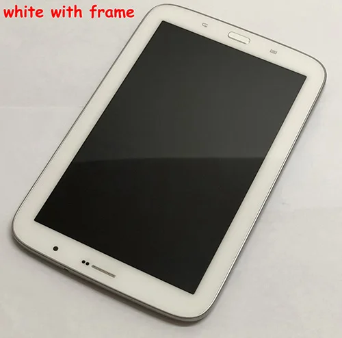 white with frame Для samsung Note N5100 ЖК-дисплей кодирующий преобразователь сенсорного экрана в сборе с рамкой для samsung Galaxy GT-N5100 3g - Цвет: white with frame