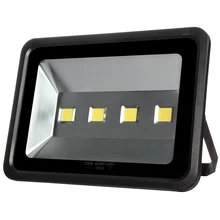 1pcs 200W Led Flood Light High Power Spotlight Outdoor Lighting Waterproof Led Floodlight Outdoor light AC220V/110V Black Shell