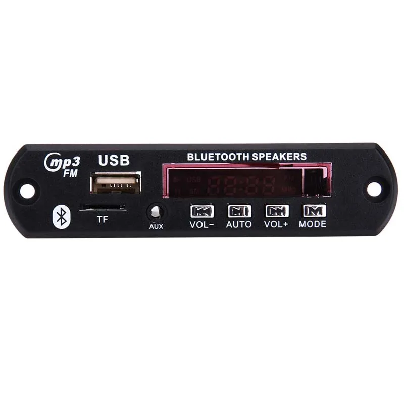 Bluetooth MP3 декодирования доска Модуль ж/Слот для карты SD/USB/FM/пульт с декодером Совета модуль