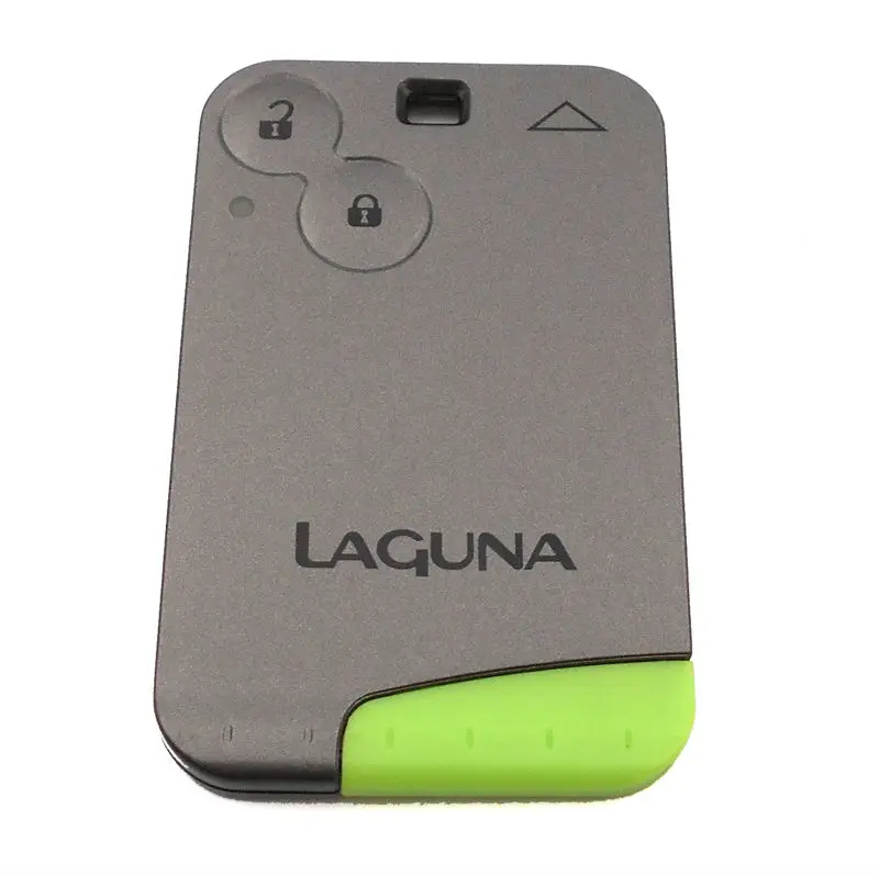 

Free Shipping Smart Card Remote Key Case Shell For Renault Laguna Espace 2 Buttons Car Key Blank Shell Case Cover With Blade