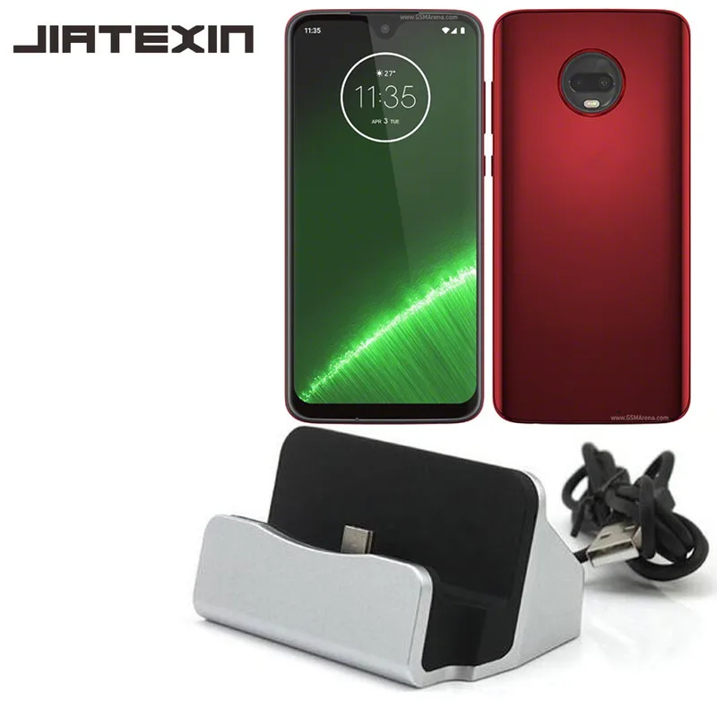 

JIATEXIN For Motorola Moto G7 Play Desktop Data Sync Type-C USB Cable Dock Charger Station For Moto G7 Plus USB Charging Adapter
