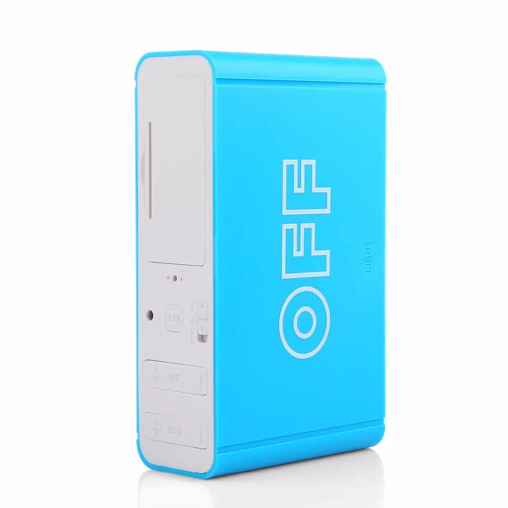 New Intelligent Digital Mini Alarm Clock Table Clock Watches Electronic Top Touch Sensor Digital Bed Clock Desk Clock 2 Types