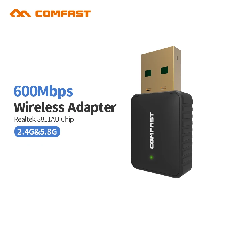 2018 Comfast CF-915AC 600M AC USB 5Ghz Wireless AC600 Dual Band 802.11ac antena wifi 2dBI Adapter Comfast Wi-fi Network LAN Card 2018 Comfast CF-915AC 600M AC USB 5Ghz Wireless AC600 Dual Band 802.11ac antena wifi 2dBI Adapter Comfast Wi-fi Network LAN Card