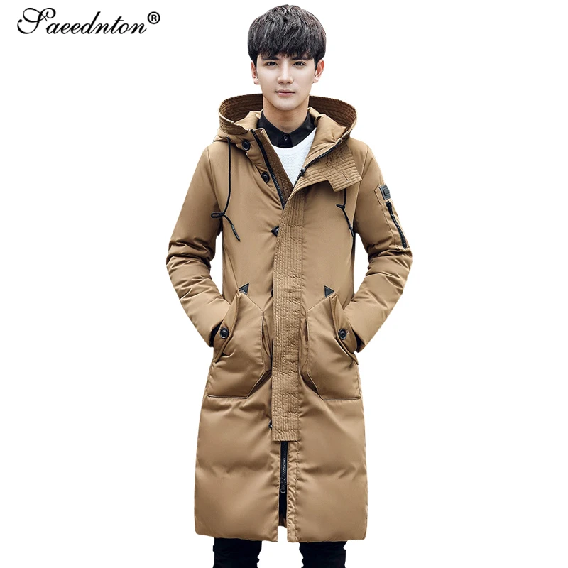 

2019 High Quality 90% White Duck Thick Down Jacket men coat Snow parkas male Warm Brand Clothing winter Down Jacket Outerwear