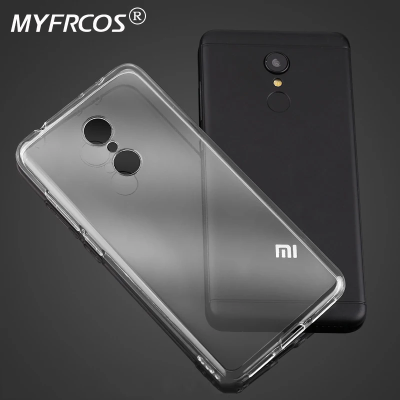Чехол для Xiaomi Redmi MI 5 5plus 5A 4pro 4X Note5A pro Note4Xpro Note4 3S 3 X прозрачный чехол из ТПУ Мягкий