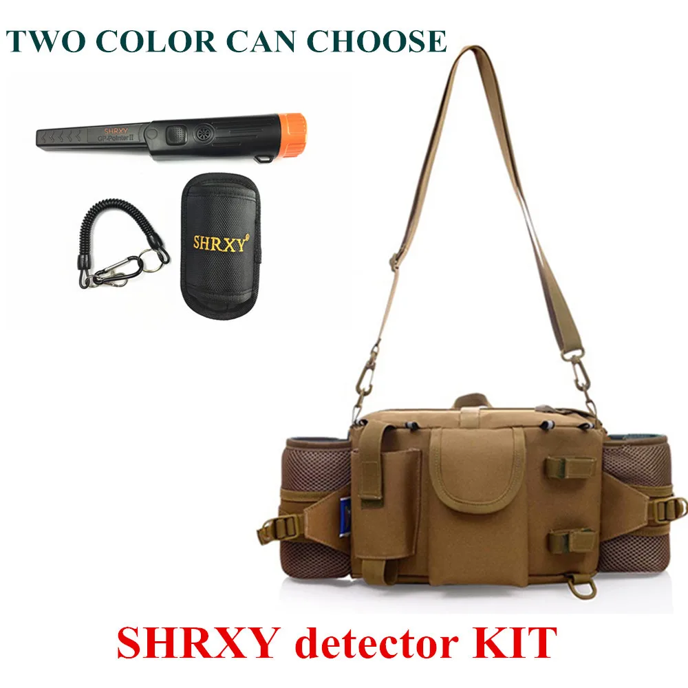 Shrxy чувствительной GP-pointerii оранжевый цвет металла детектор комплект TRX ручной детектор металла с инструментарий карманов