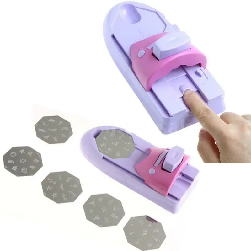 

New Design Nail Art Printer Easy Printing Pattern Stamp Manicure Machine Stamper Tool