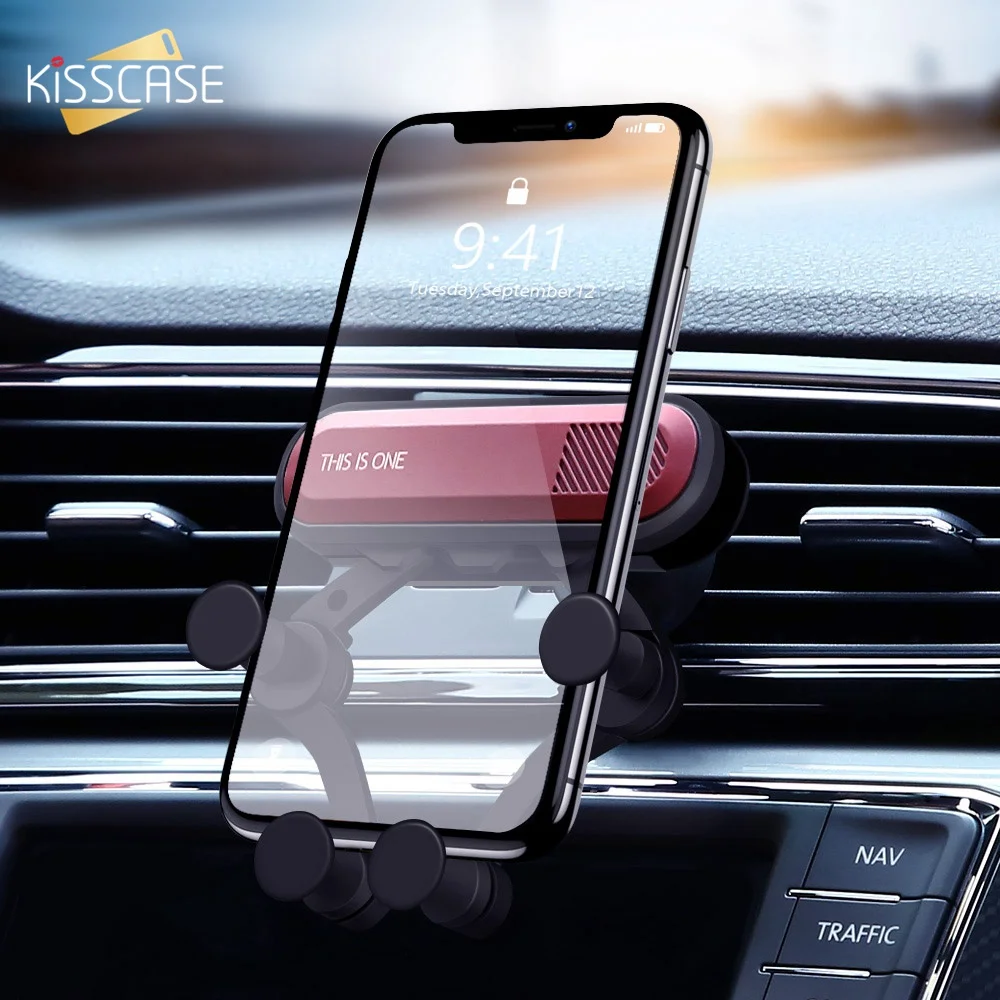 Gravity Car phone Holder Car Air Vent Mount Holder Upgraded 4-6.5inch Mobile Phone Stand Universal Smartphone Cell phone Support Gravity Car phone Holder Car Air Vent Mount Holder Upgraded 4-6.5inch Mobile Phone Stand Universal Smartphone Cell phone Support