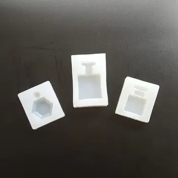 

3 styles 1pc Perfume Bottle Pendant Keychain Mold Resin Casing Craft Jewelry Making Tools
