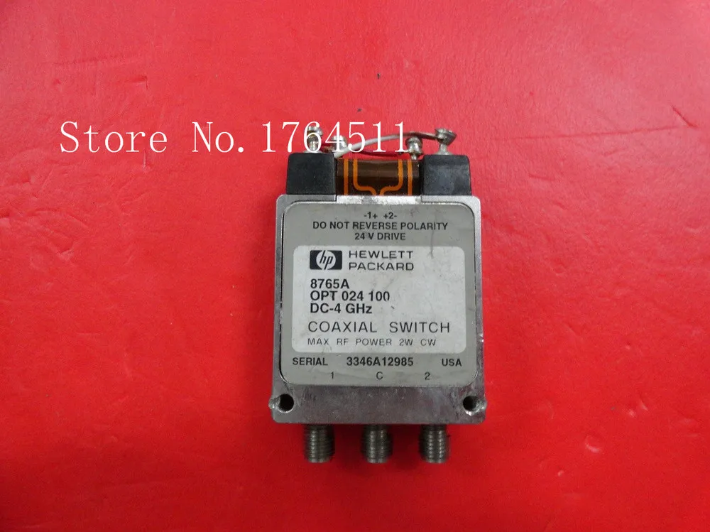

[BELLA] Supply SPDT RF - original 8765A DC-4GHZ 24V SMA
