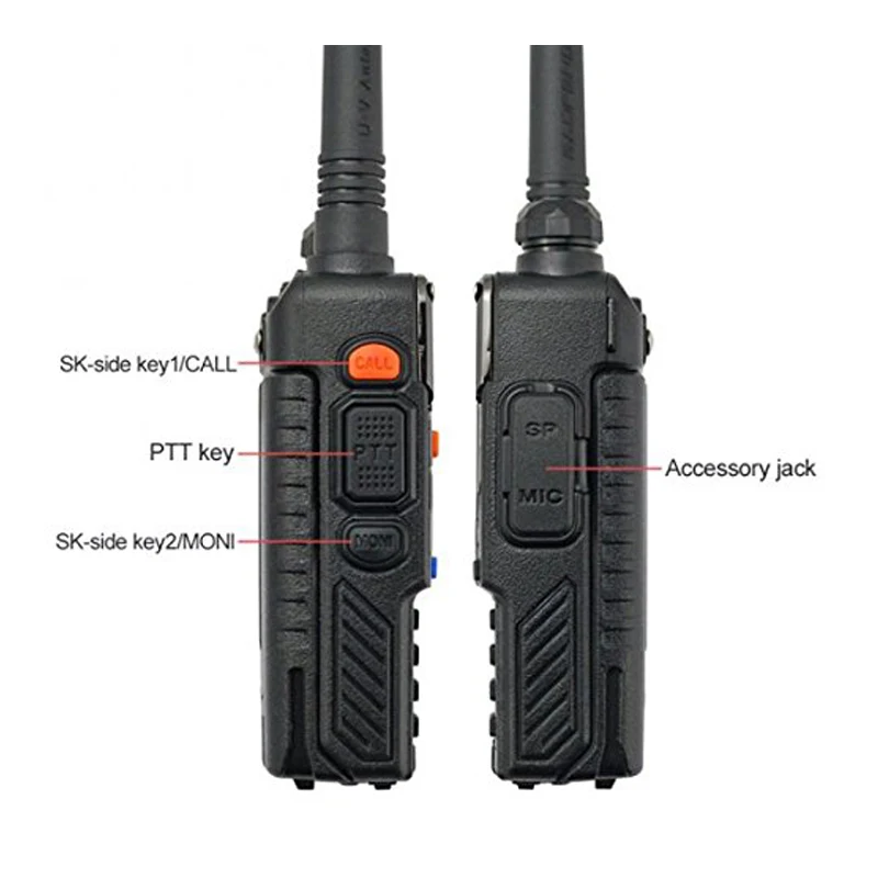 Профессиональный walky talky BAOFENG 5 цветов с принтом в виде UV 5RE|professional walkie talkie|walkie