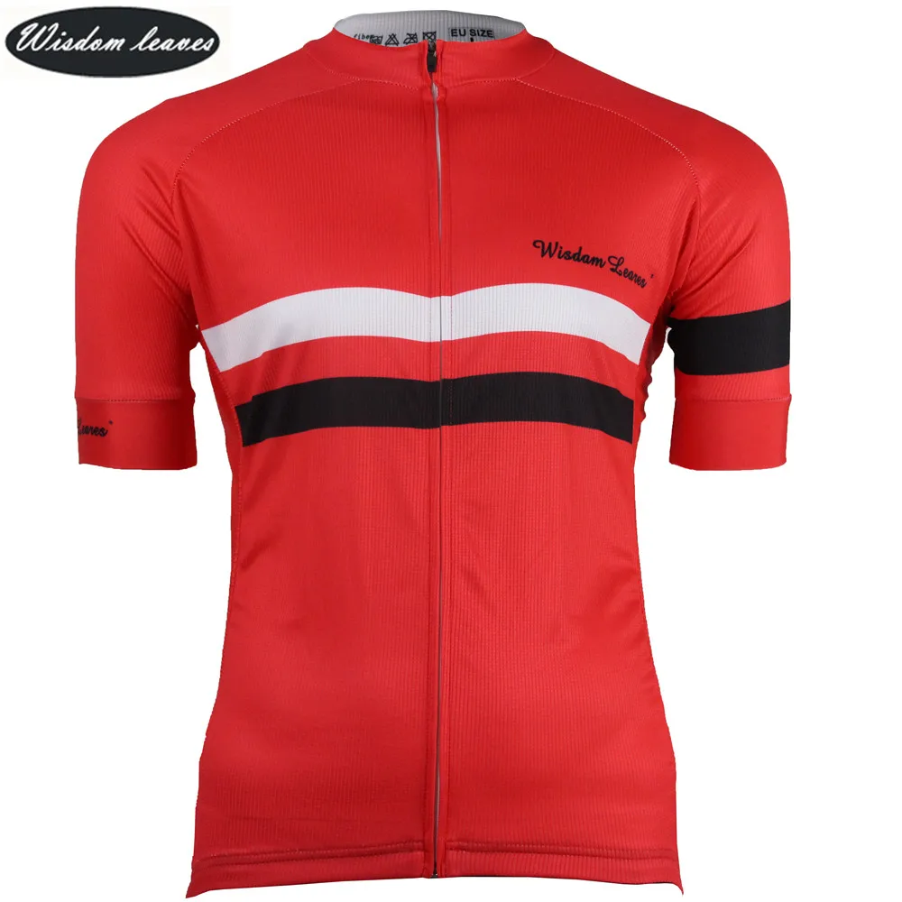 

Wisdom Leaves Designer Brand 2018 Men sky cycling t-shirt bike shirt Women maillot ciclismo equipos Team clothing bicycle jersey